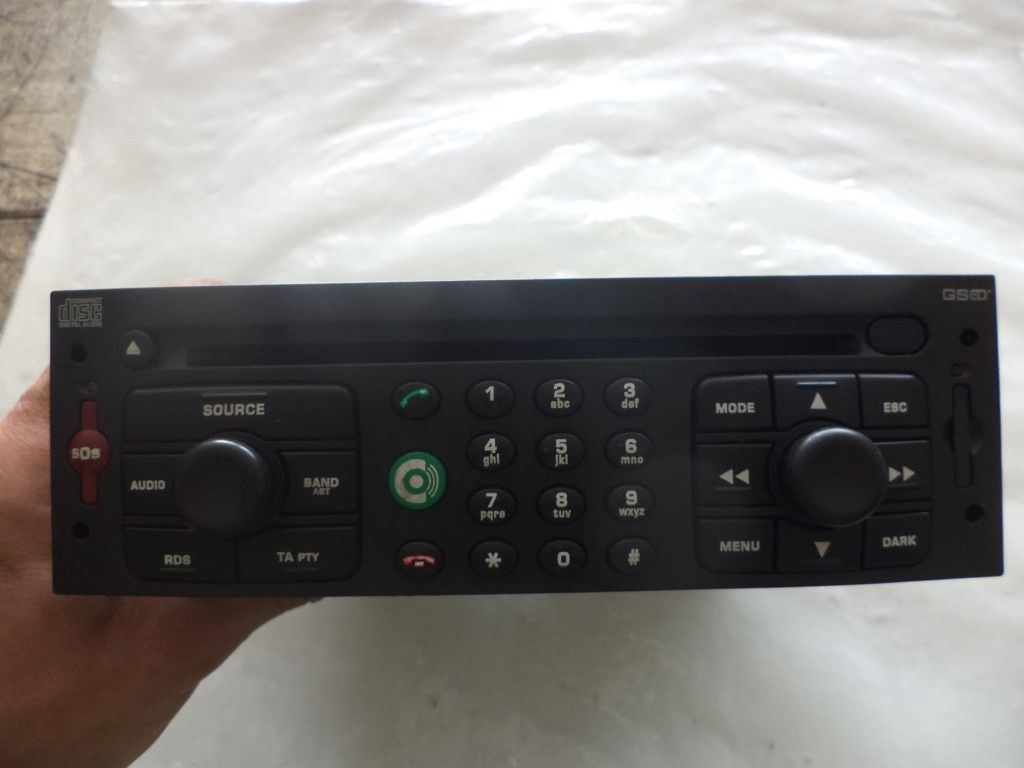 CD PLAYER CITROEN C8